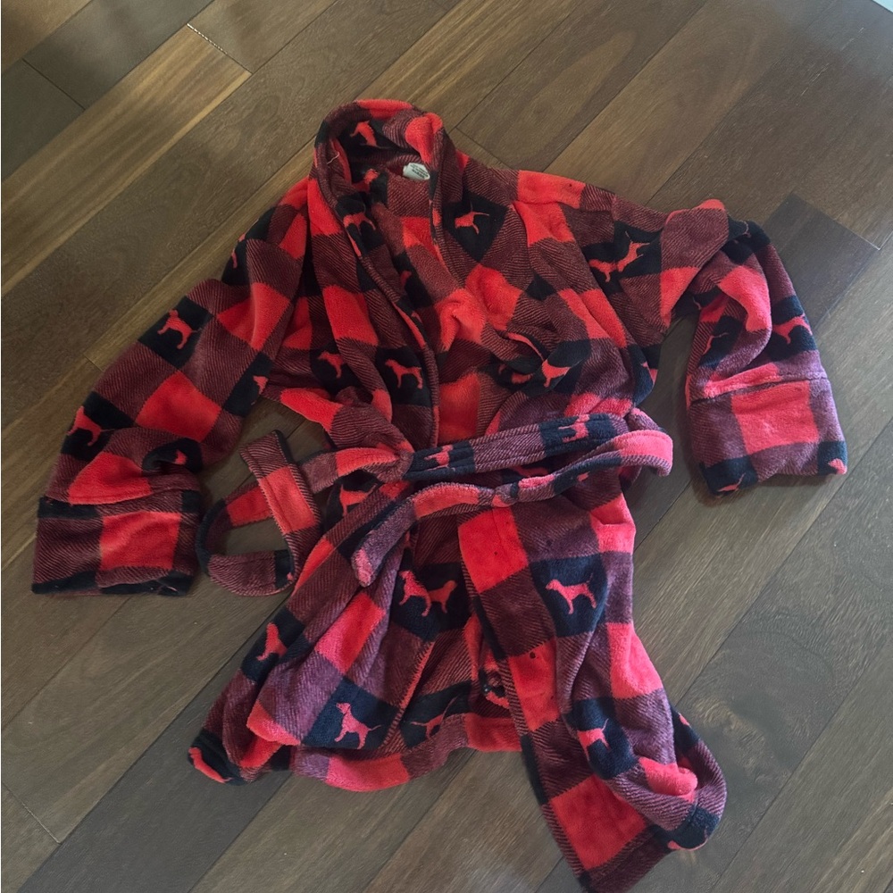Victoria secret pink robe size xs guc